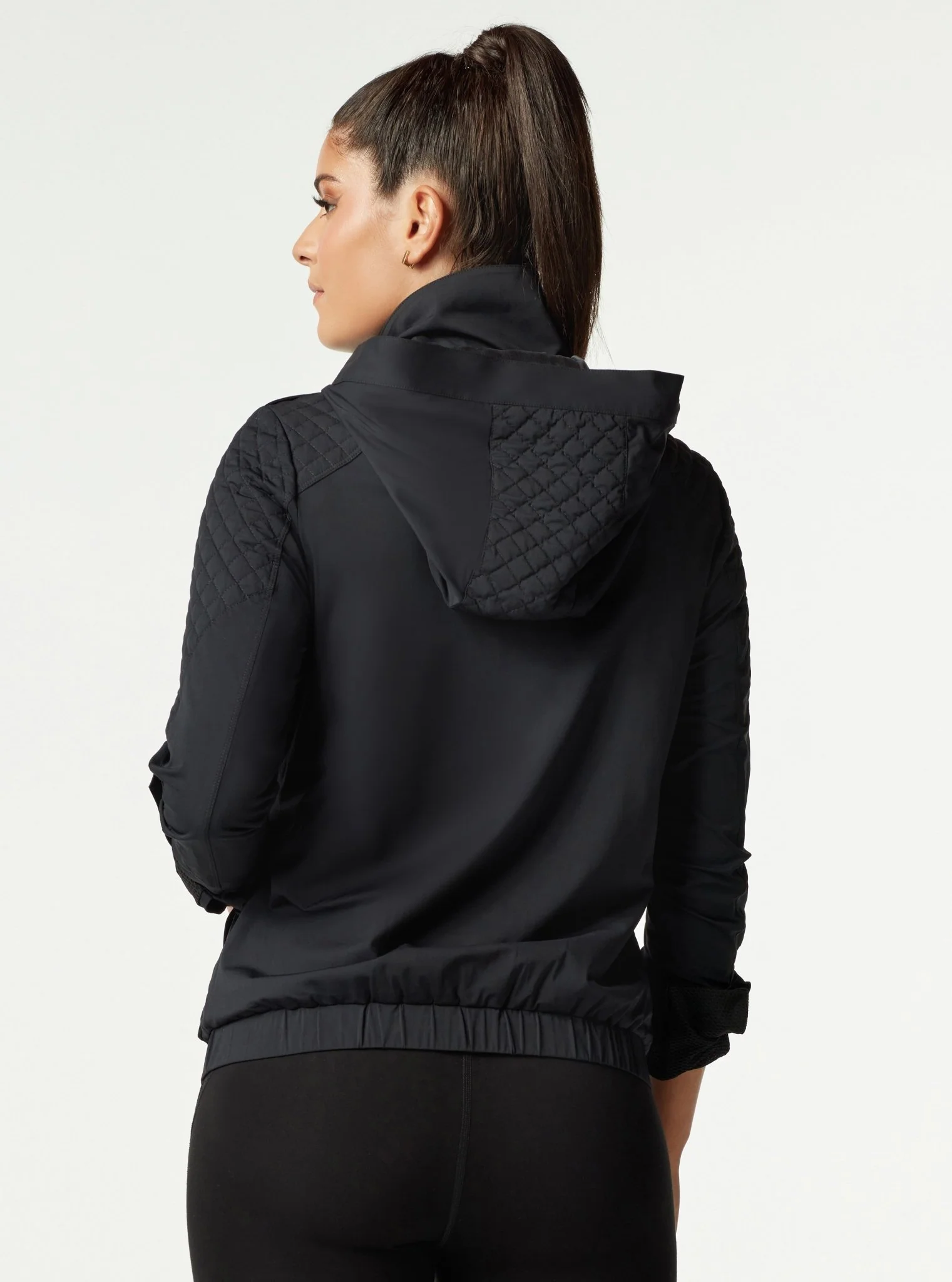 Mastermind Quilted Bomber - Black - FINAL SALE - Image 2