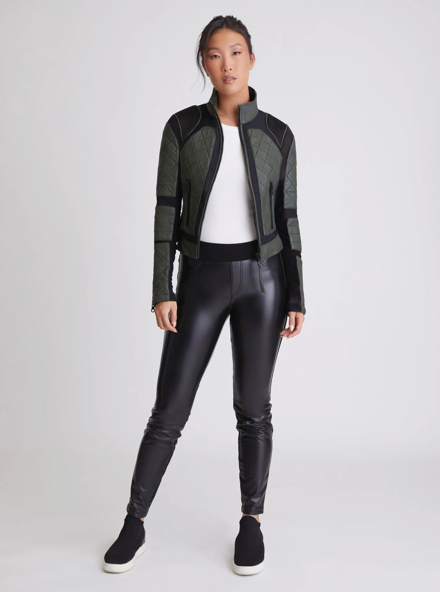 Moto Jacket - Limited Edition Olive - Image 4