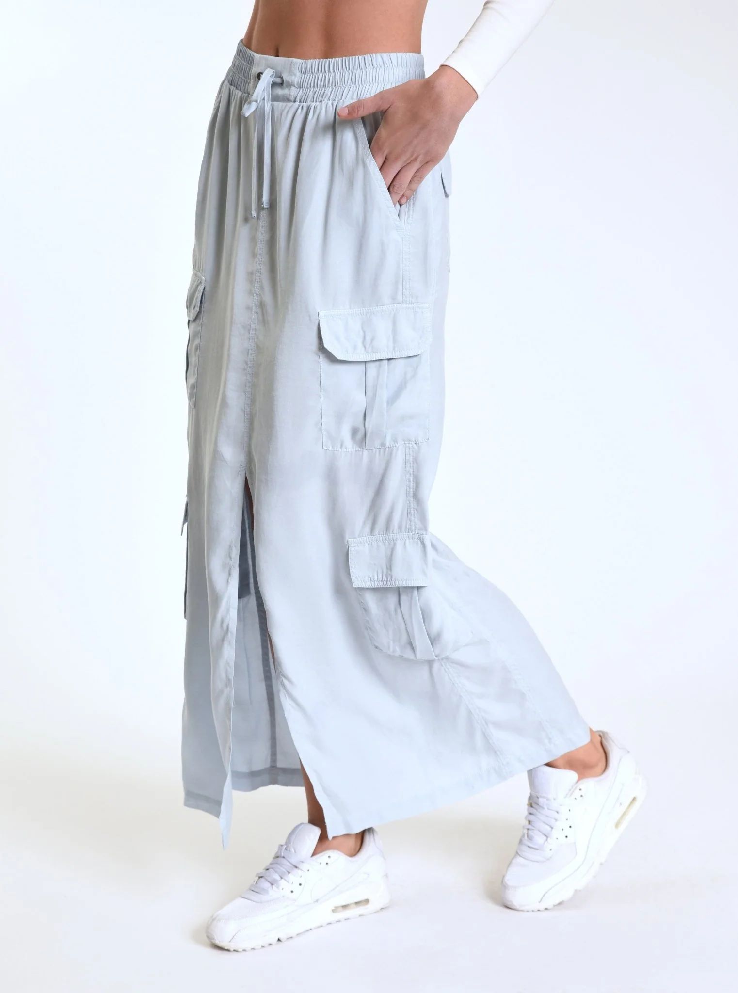 Phoenix Tencel Cargo Skirt - Image 14