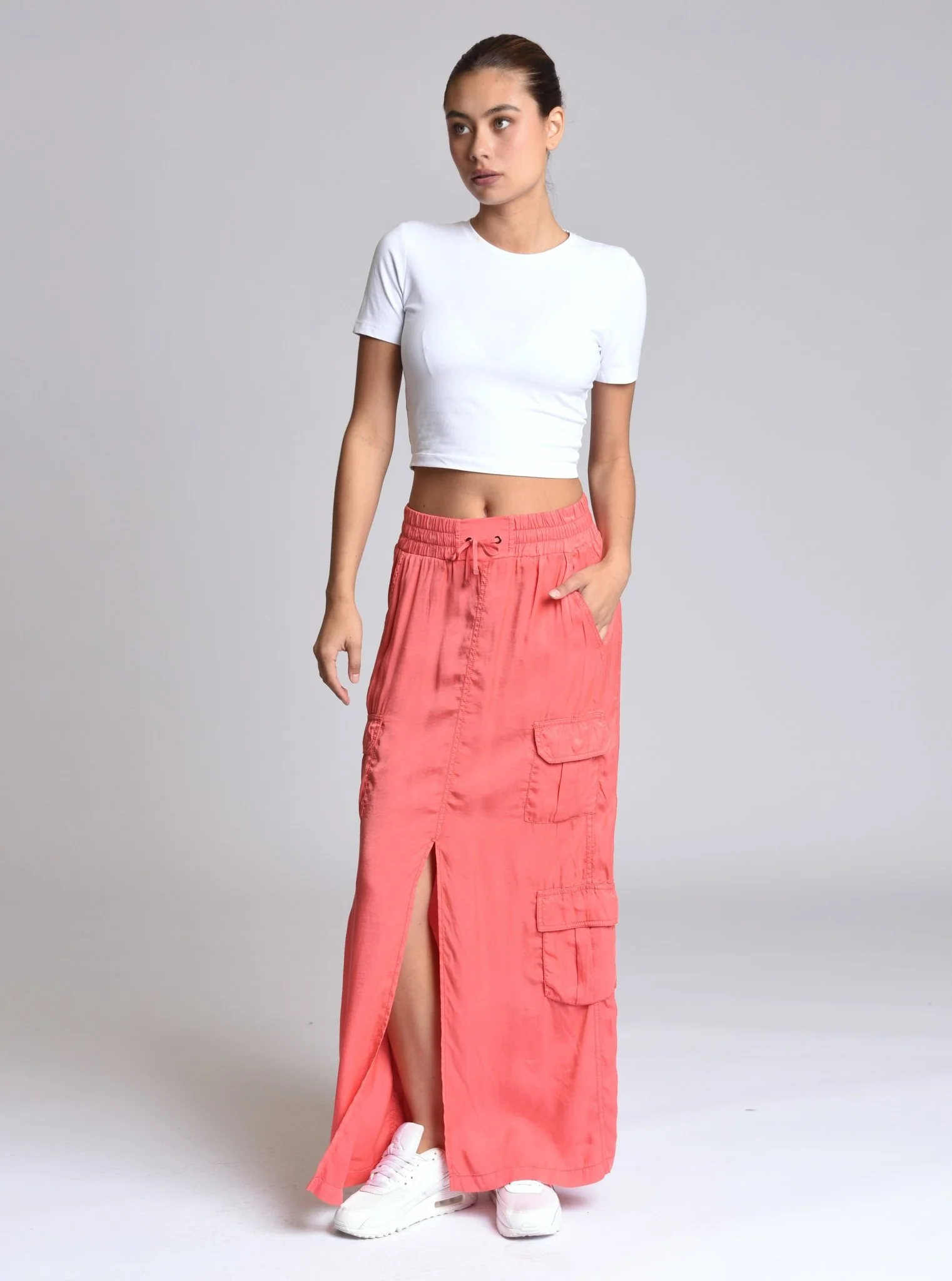Phoenix Tencel Cargo Skirt - Image 16