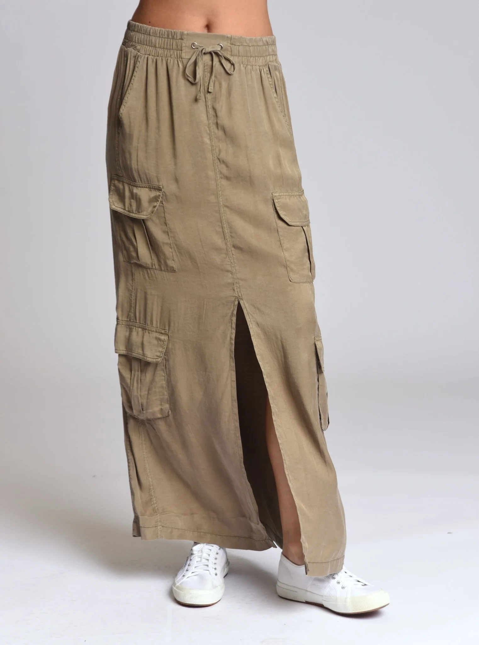 Phoenix Tencel Cargo Skirt - Image 8