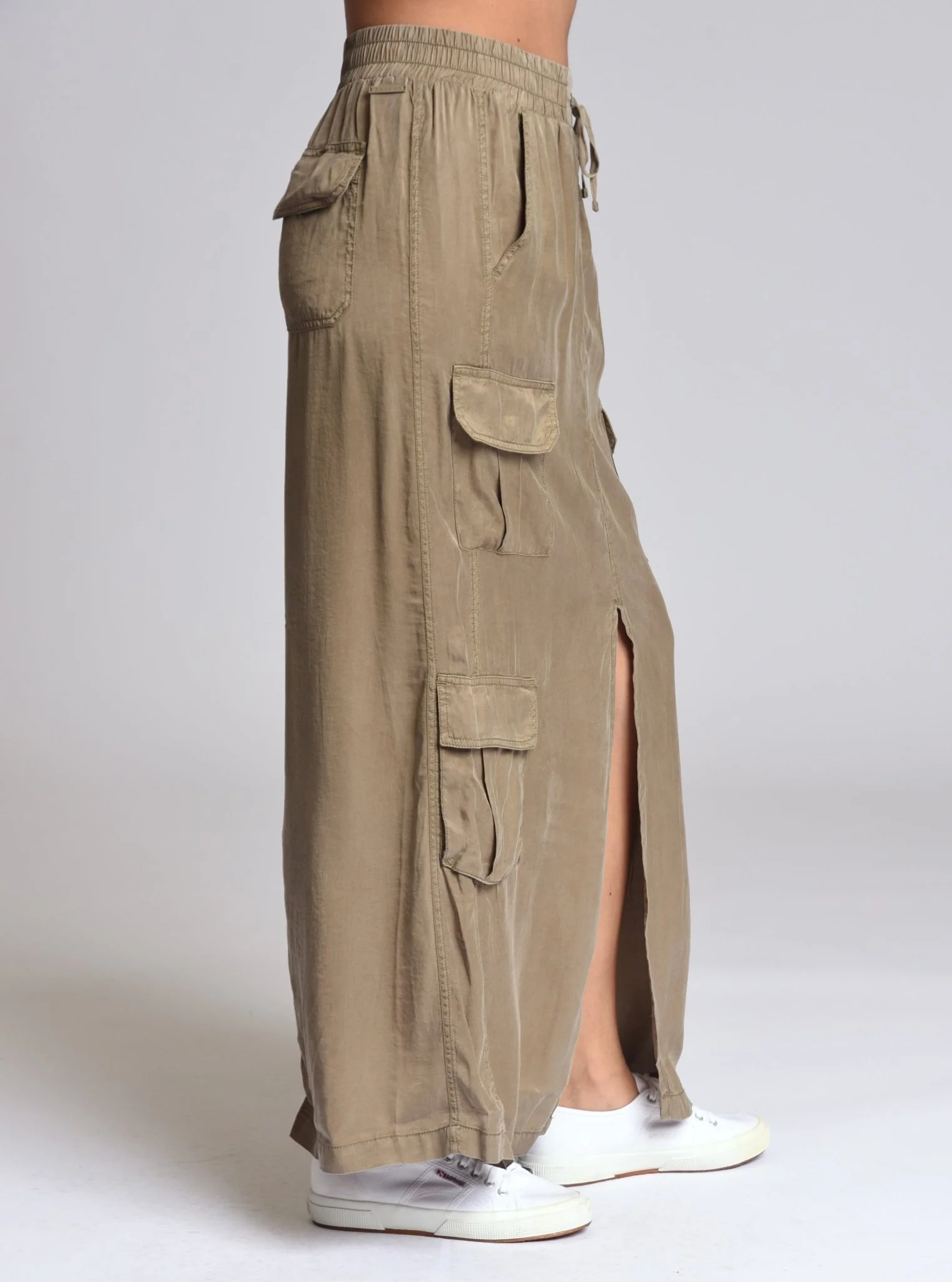 Phoenix Tencel Cargo Skirt - Image 9