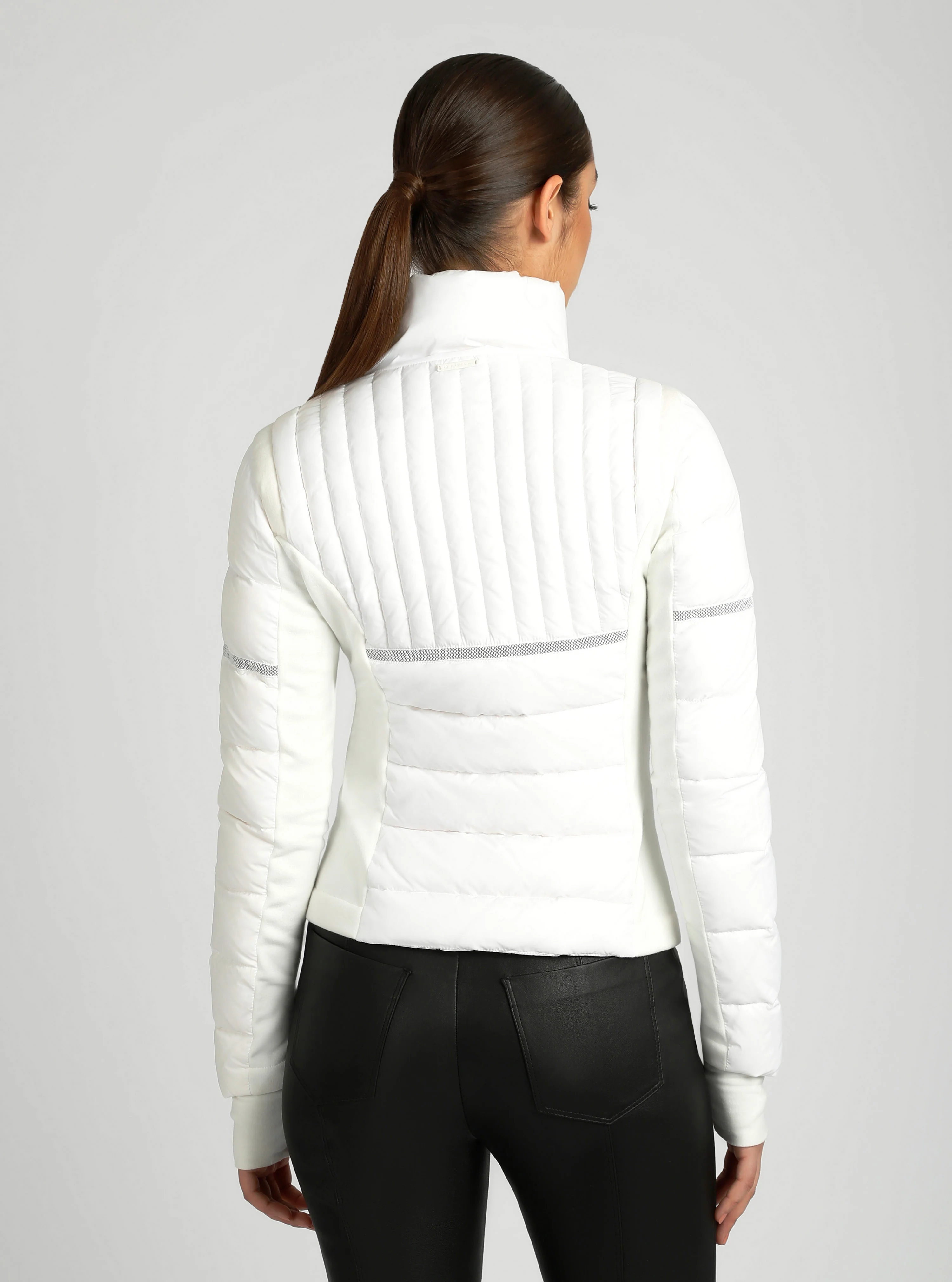 Reflective Inset Down Filled Feather Weight Jacket - Image 16