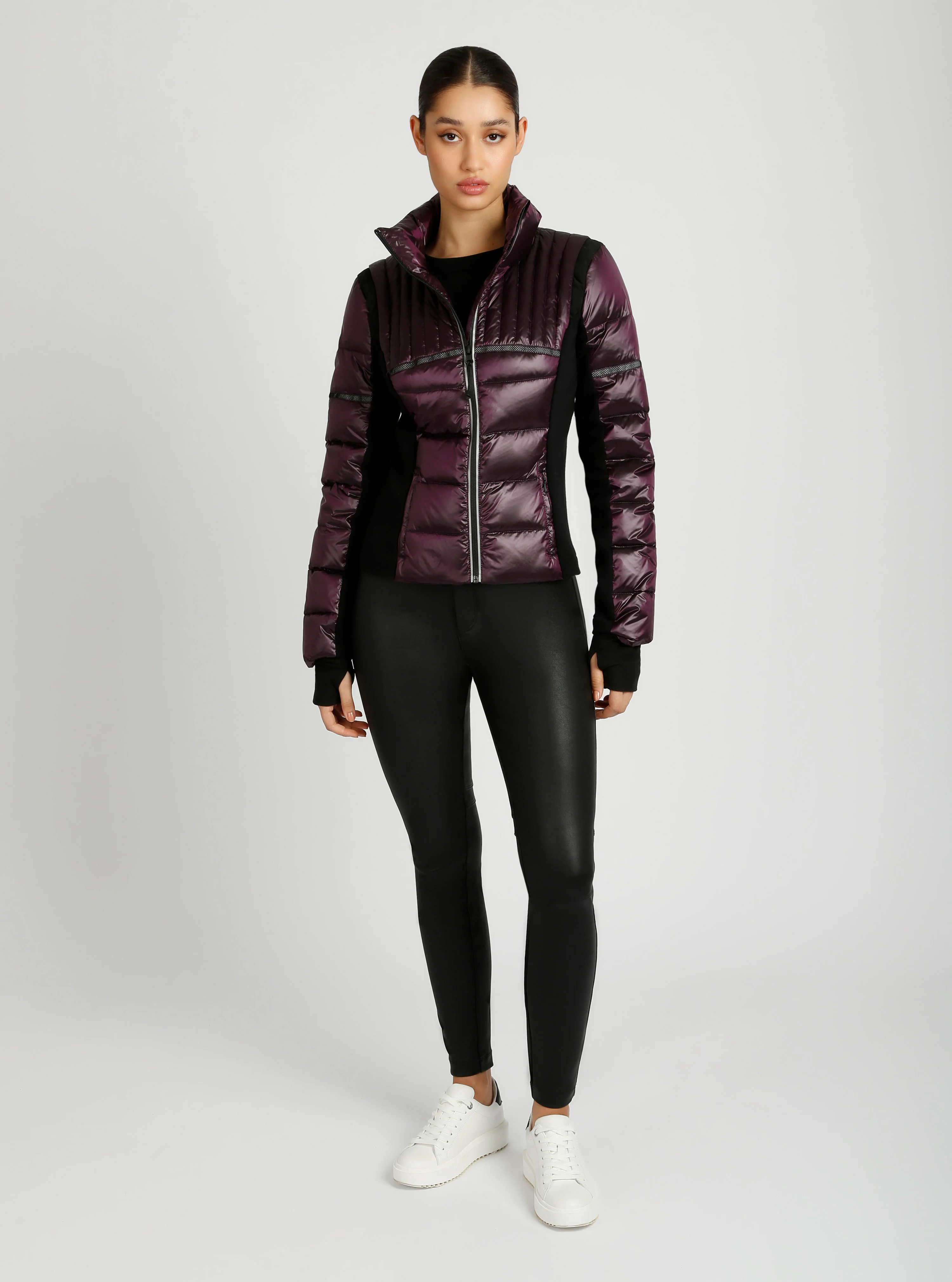 Reflective Inset Down Filled Feather Weight Jacket - Image 22