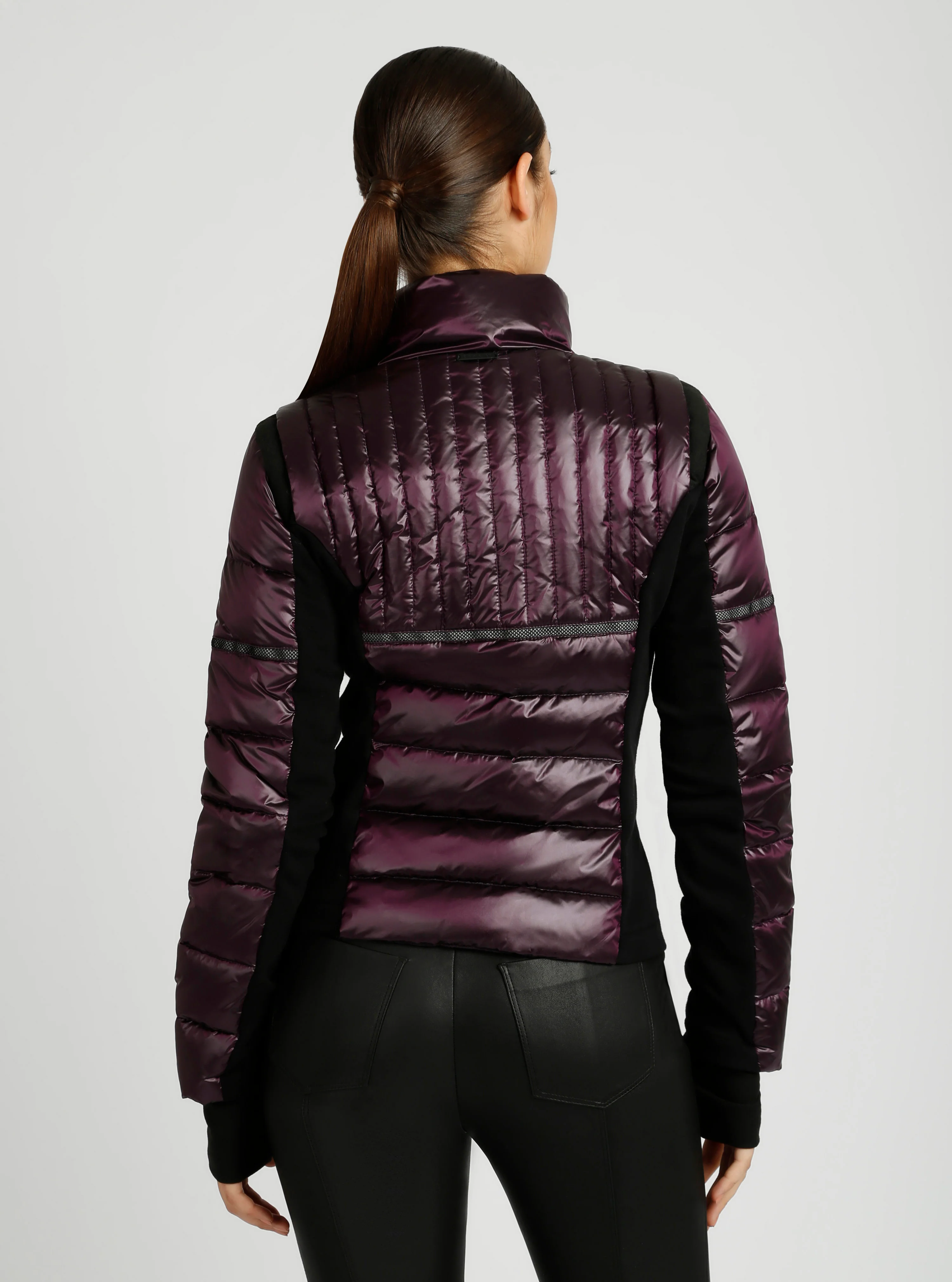 Reflective Inset Down Filled Feather Weight Jacket - Image 5
