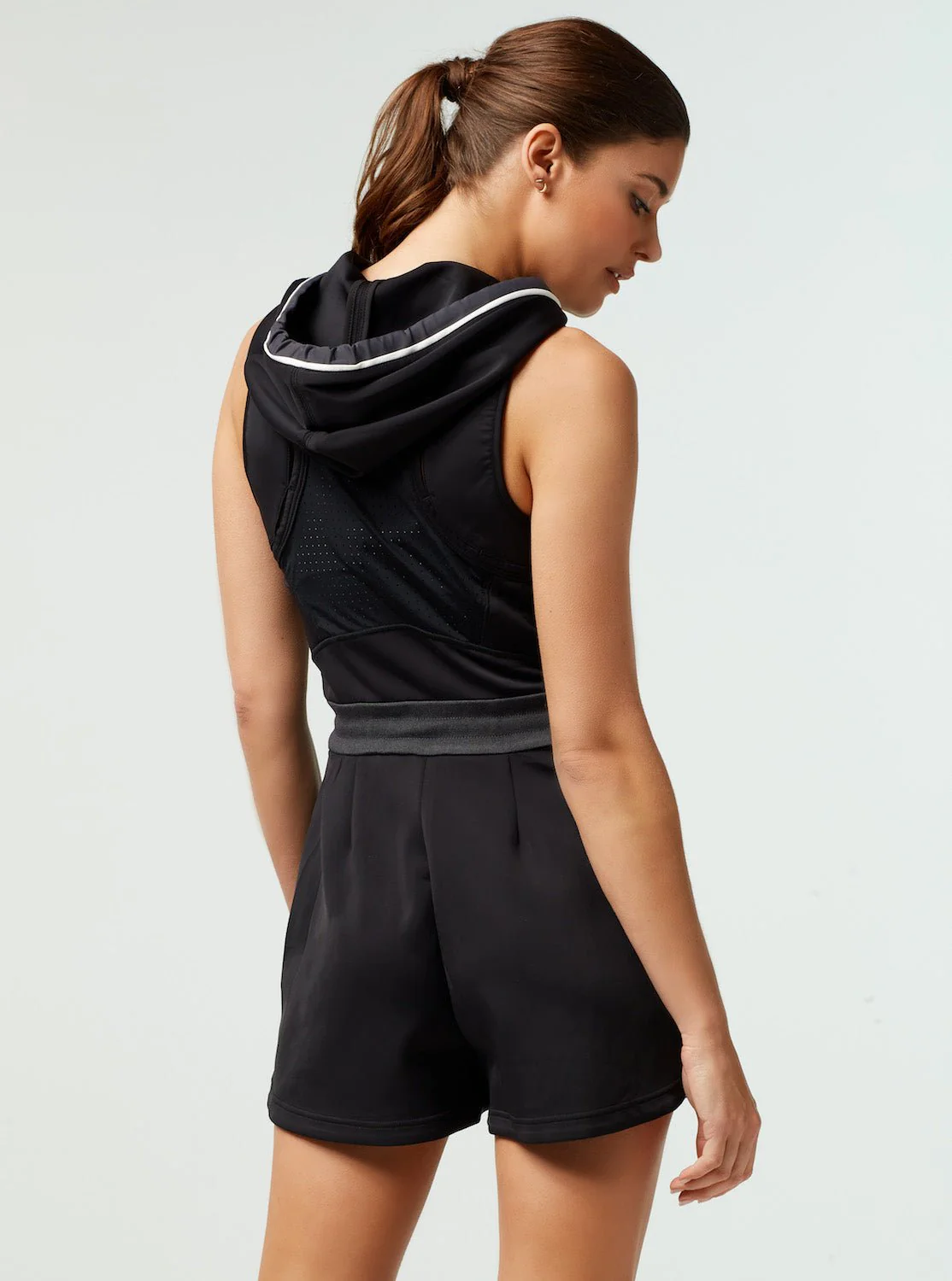 Scuba Athletic Hooded Romper - Black - Image 3