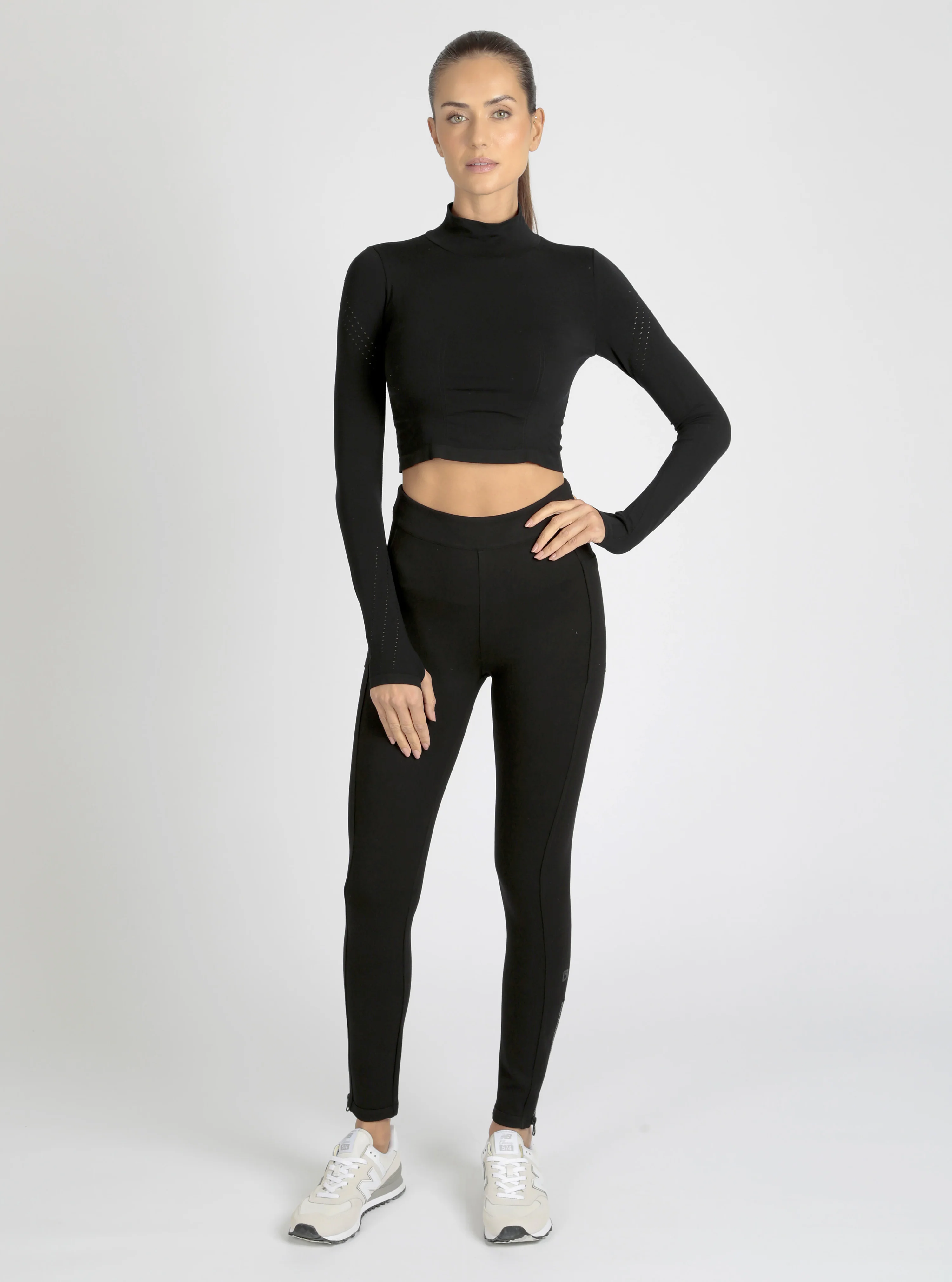 Seamless Mock Compression Top - Image 6