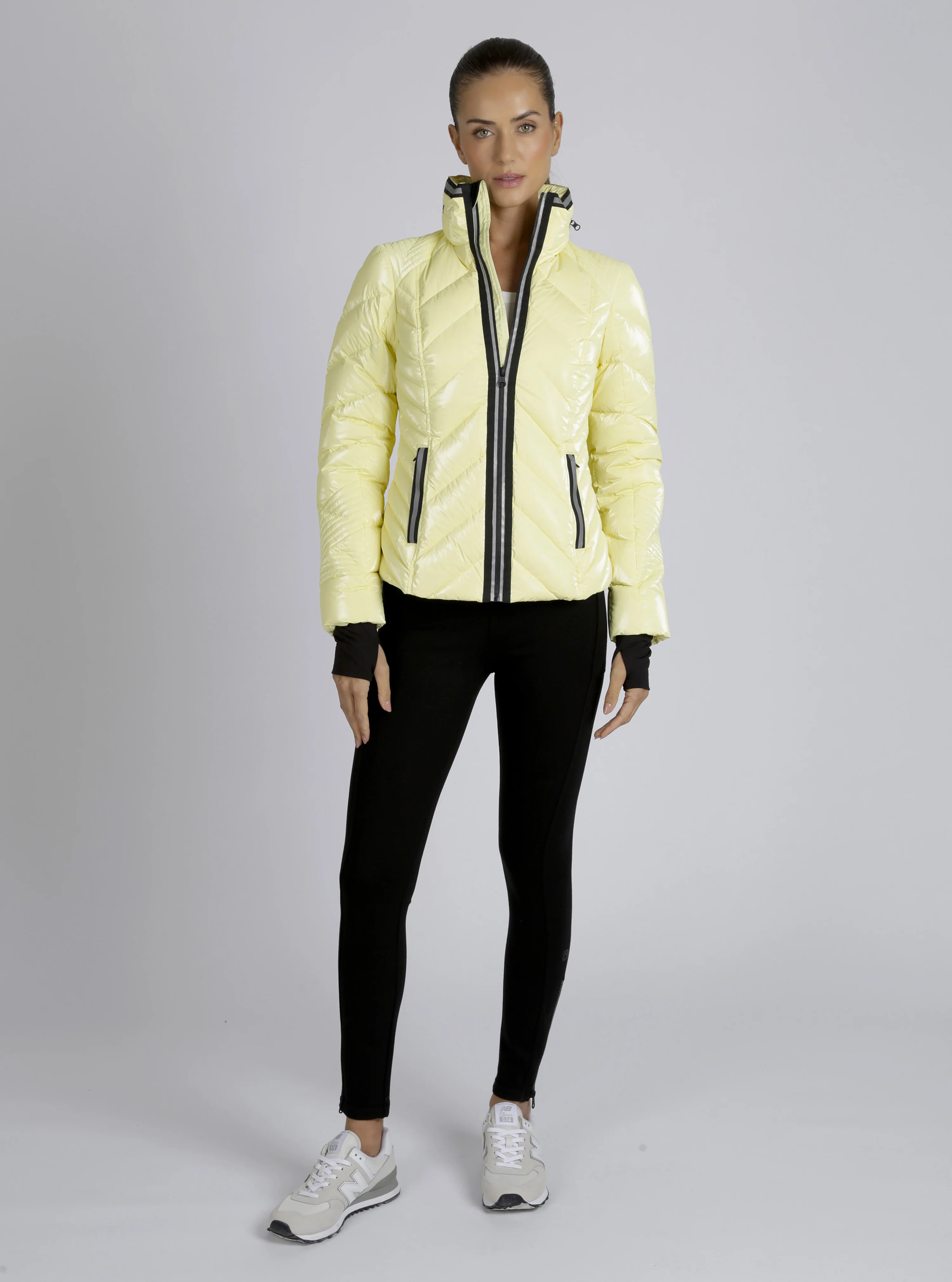 Super Hero Down Filled Puffer With Reflective Trim - Image 13