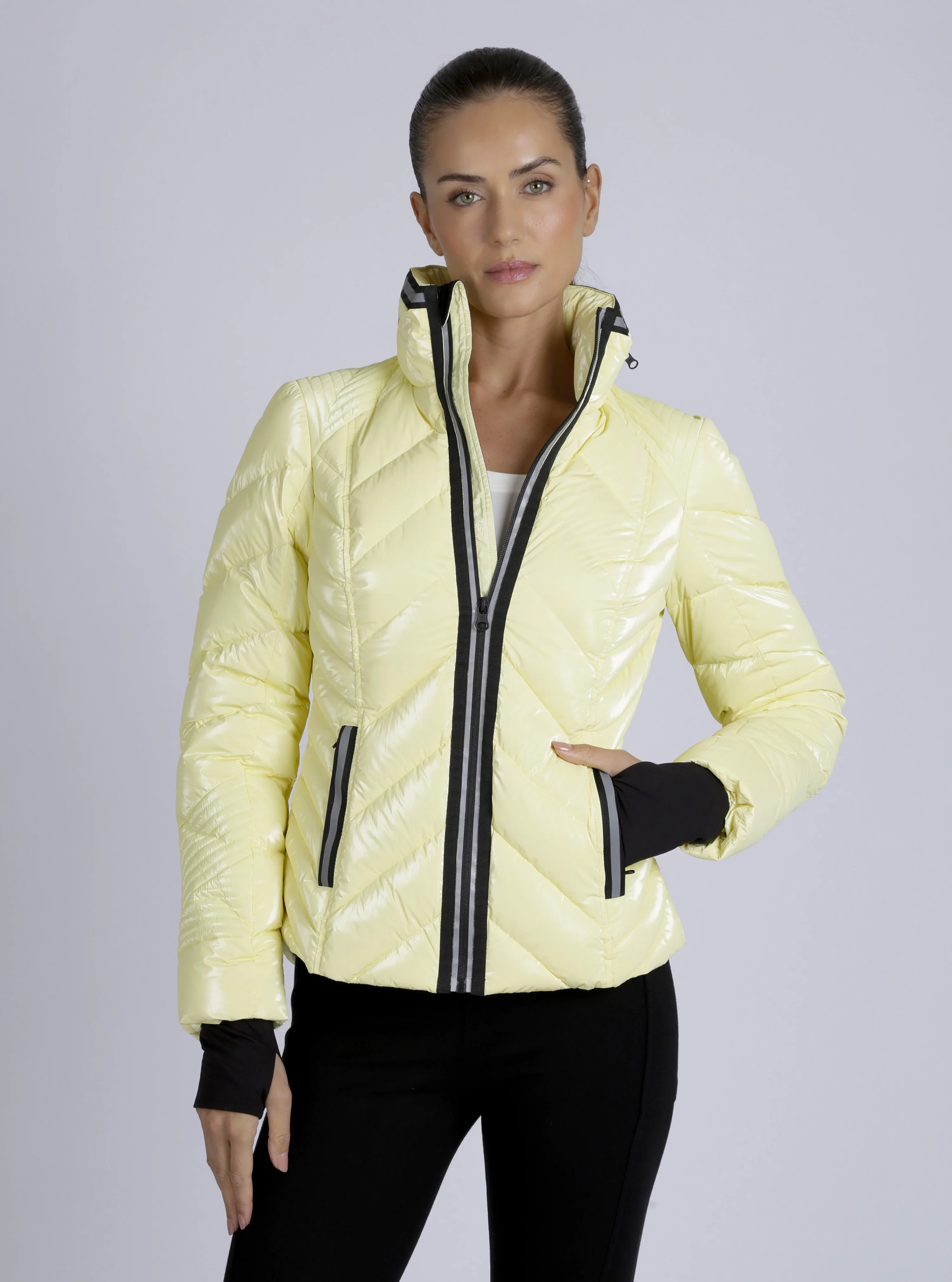 Super Hero Down Filled Puffer With Reflective Trim - Image 15
