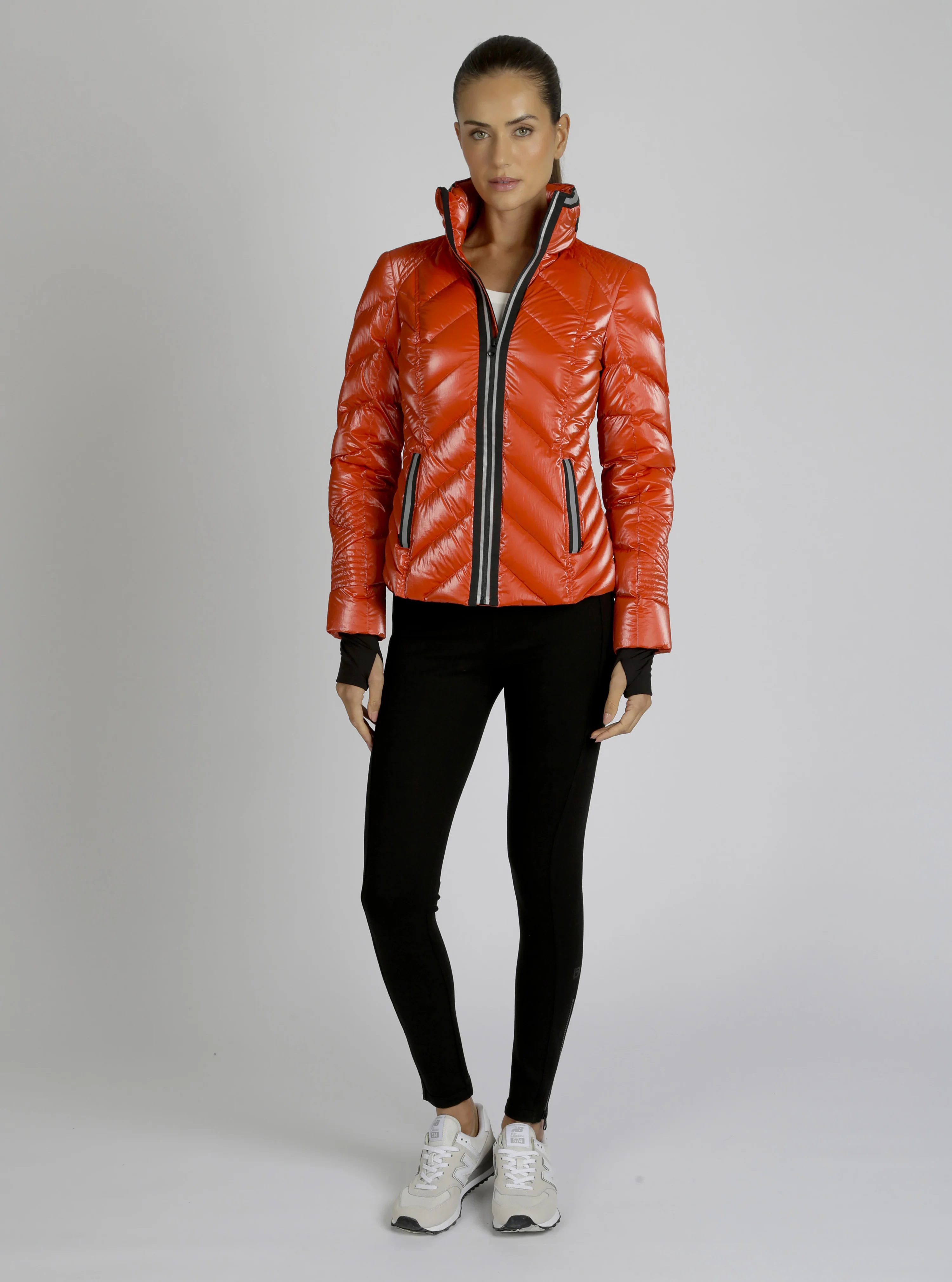 Super Hero Down Filled Puffer With Reflective Trim - Image 20