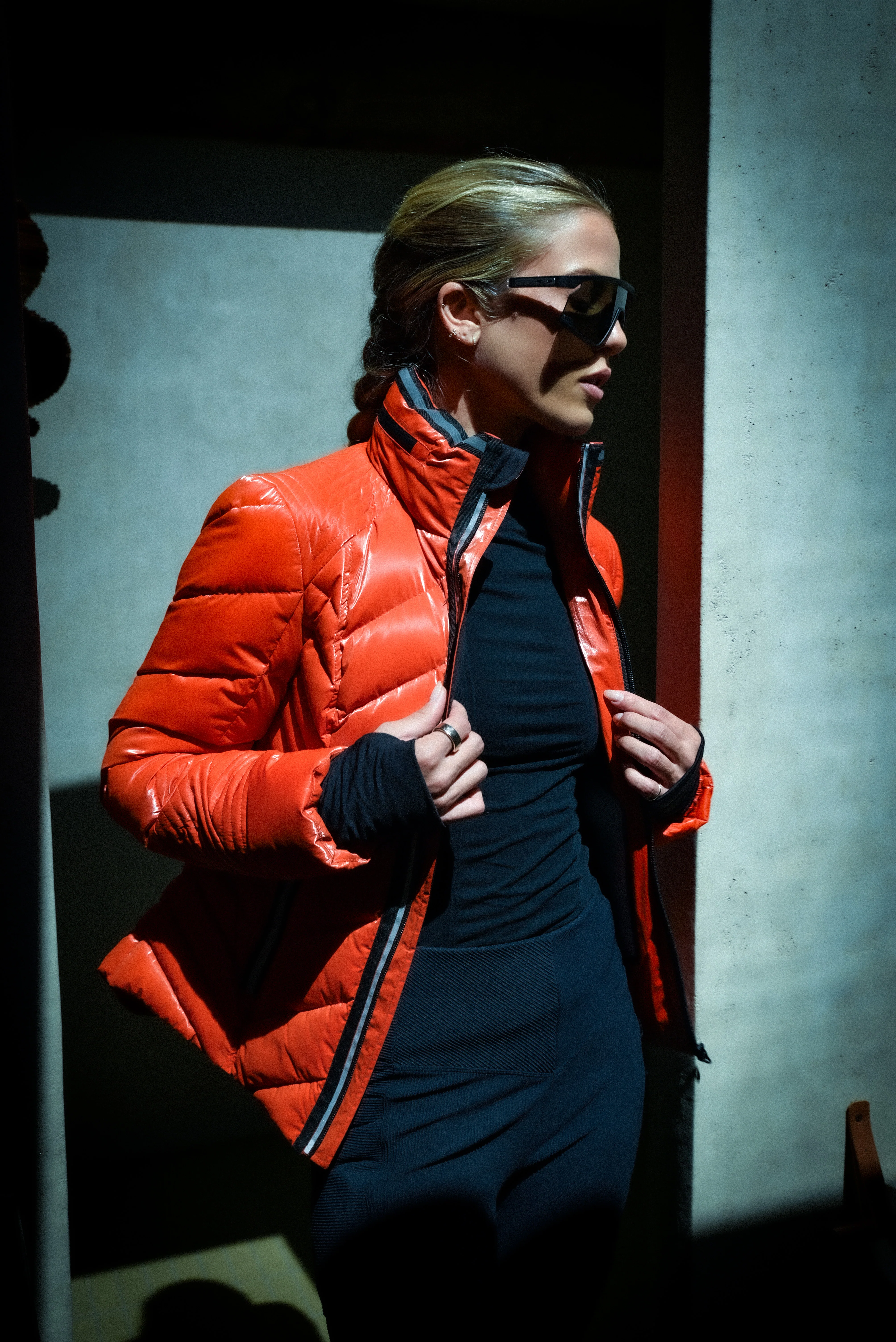 Super Hero Down Filled Puffer With Reflective Trim - Image 3