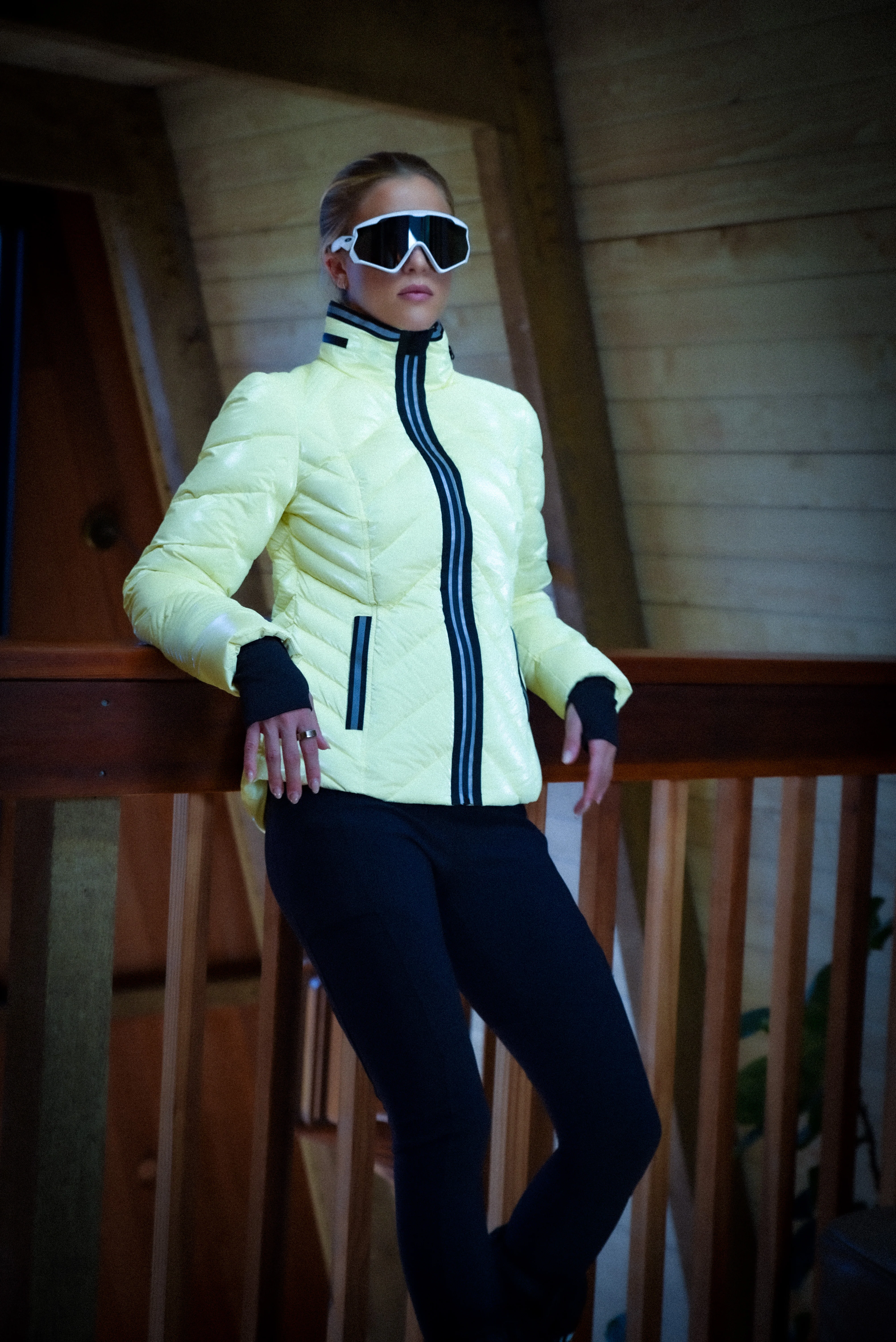 Super Hero Down Filled Puffer With Reflective Trim - Image 6