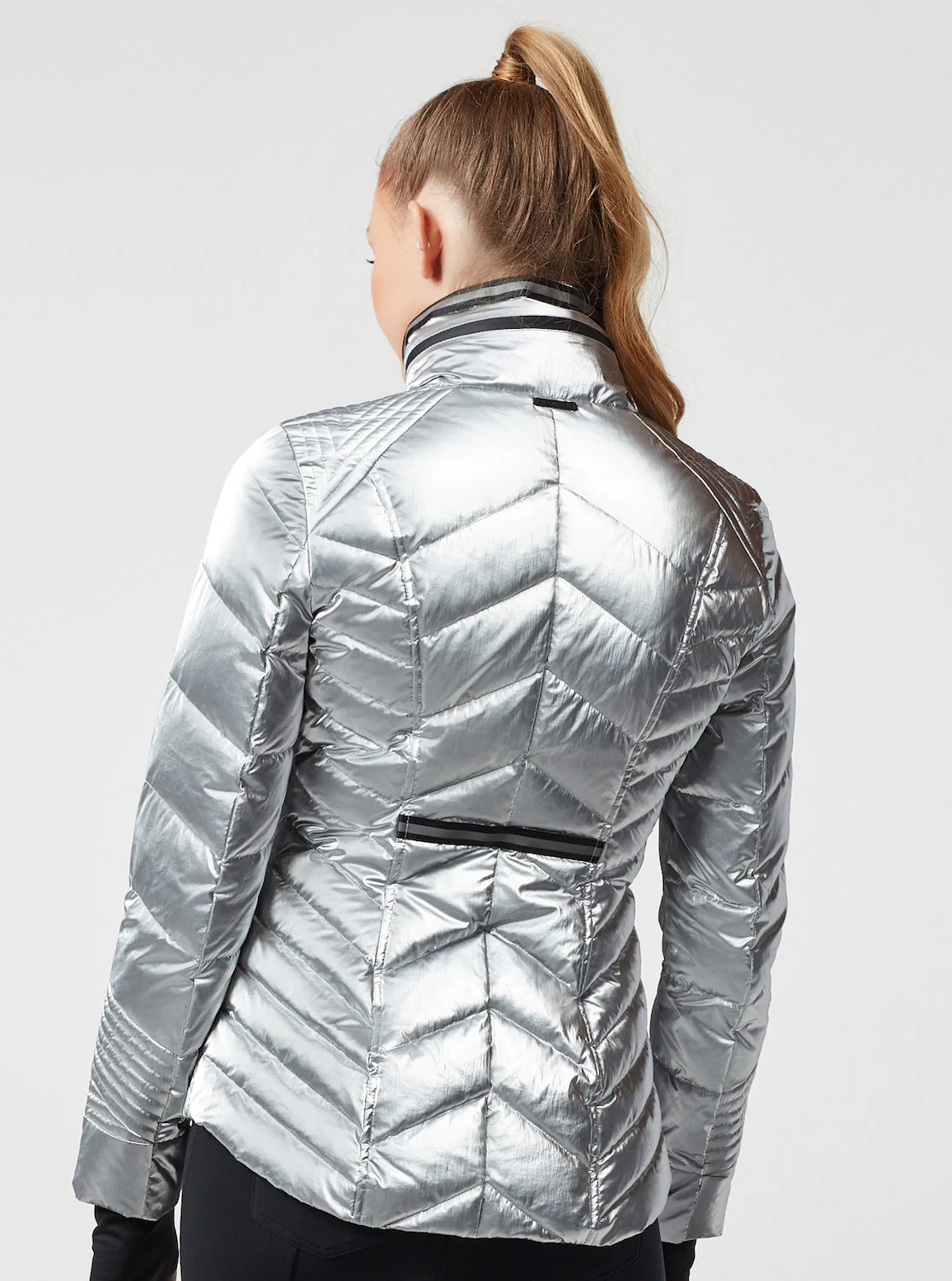 Super Hero Down Filled Puffer With Reflective Trim - Image 8