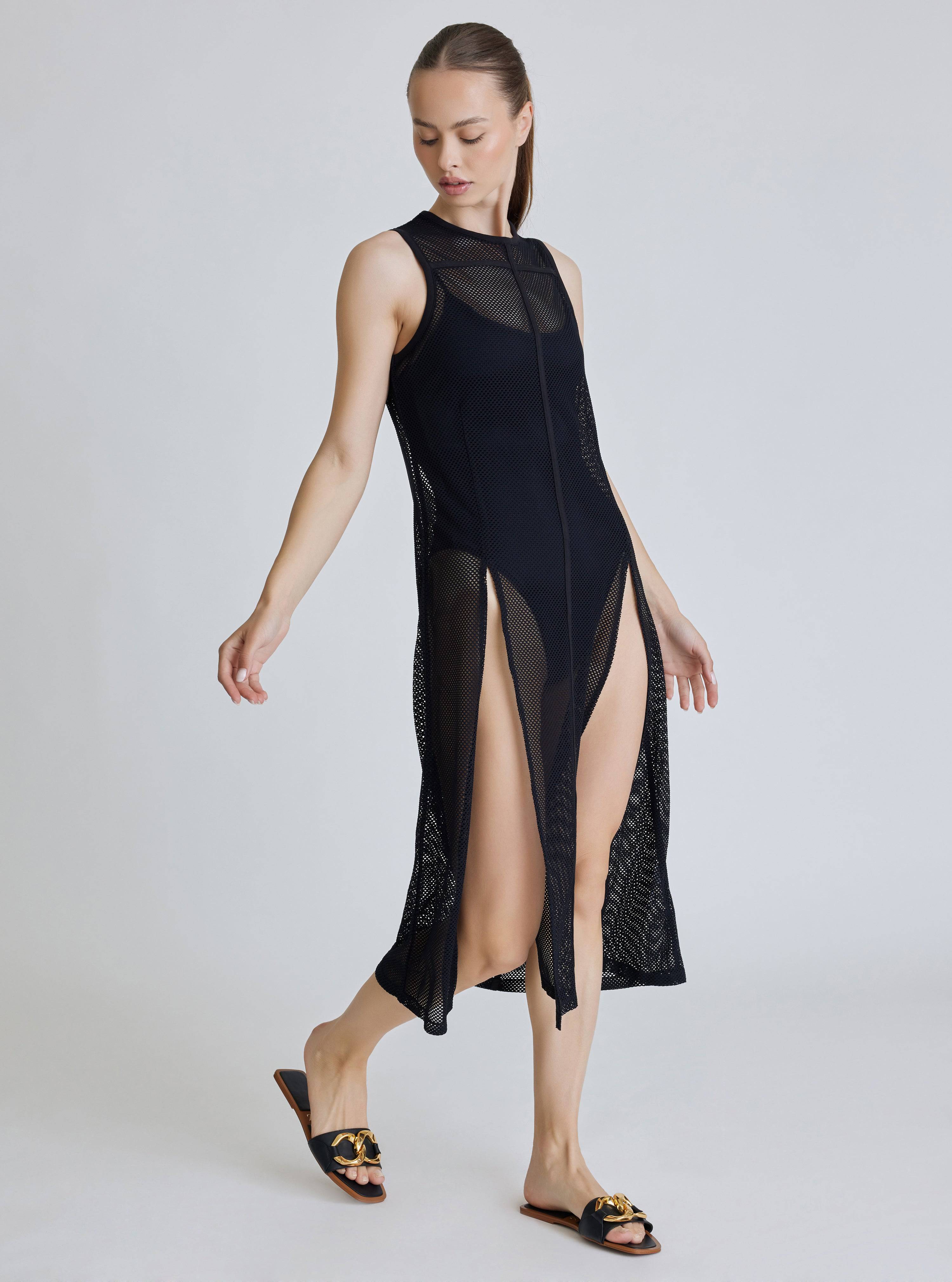 Taiyo Mesh Tunic - Black - FINAL SALE - Image 4