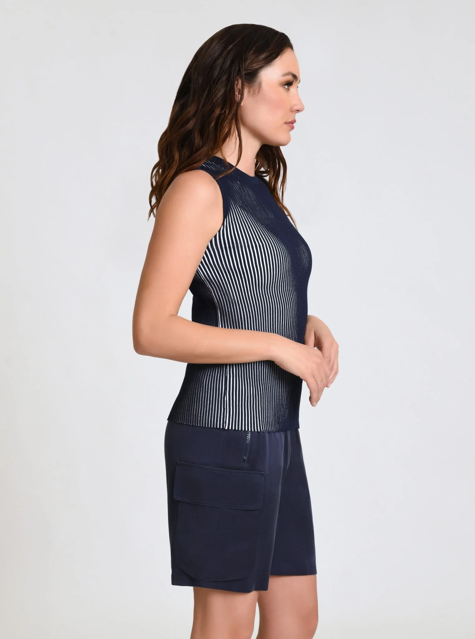 Two Tone Rib Tank - Image 12