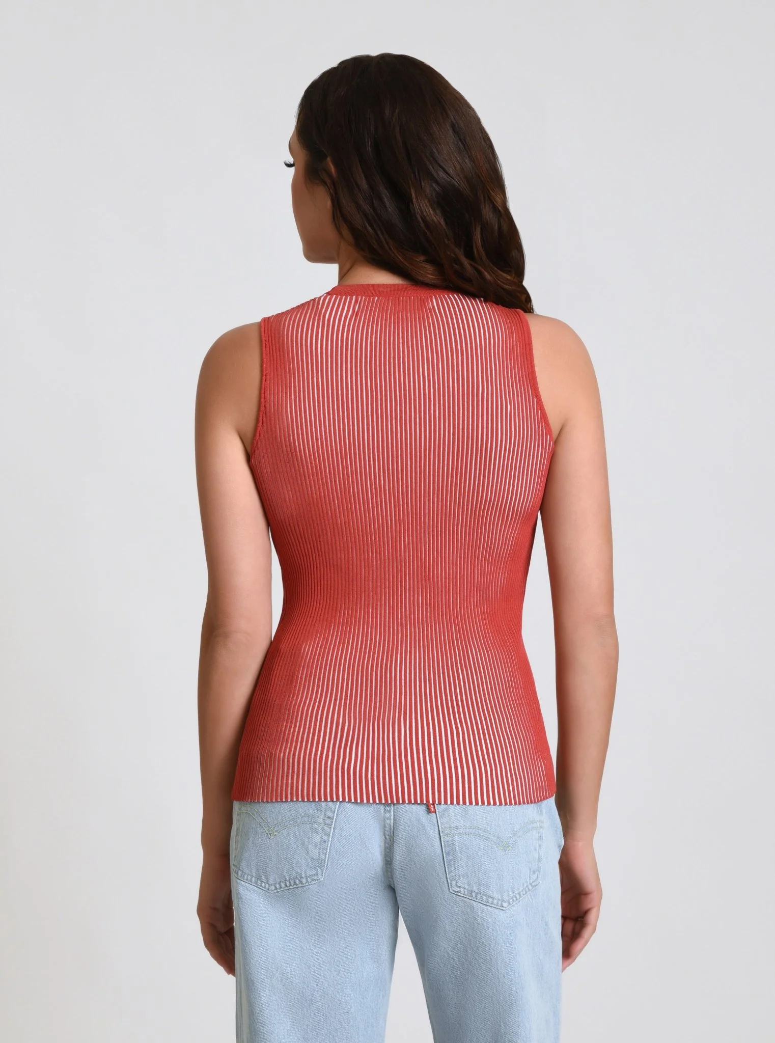 Two Tone Rib Tank - Image 16