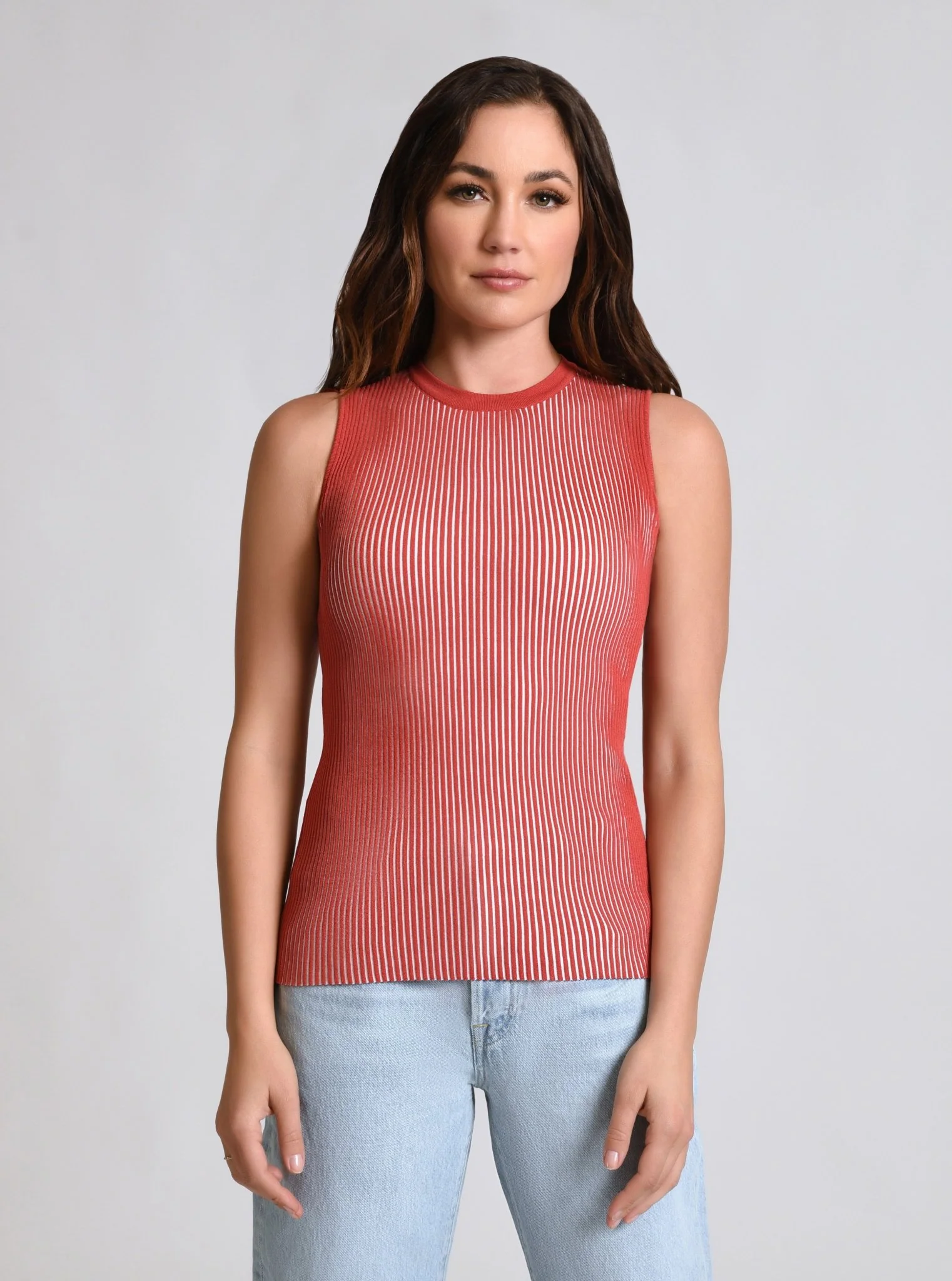 Two Tone Rib Tank - Image 3