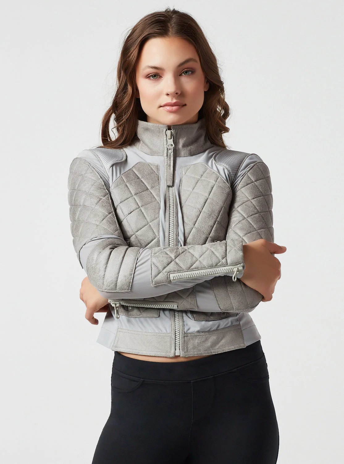 Vintage Mesh Moto Jacket