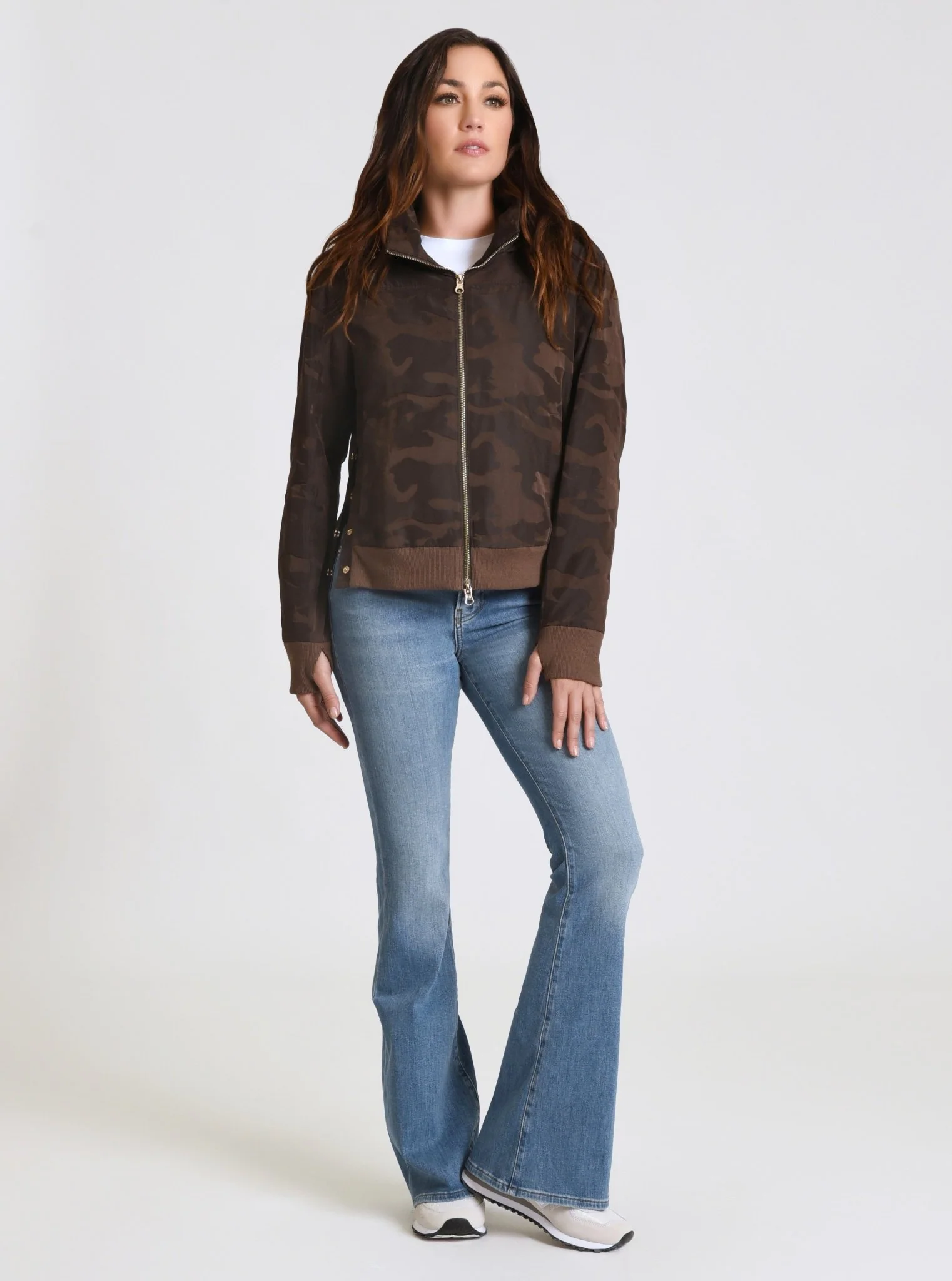 Violette Gold Camo Bomber - FINAL SALE - Image 10